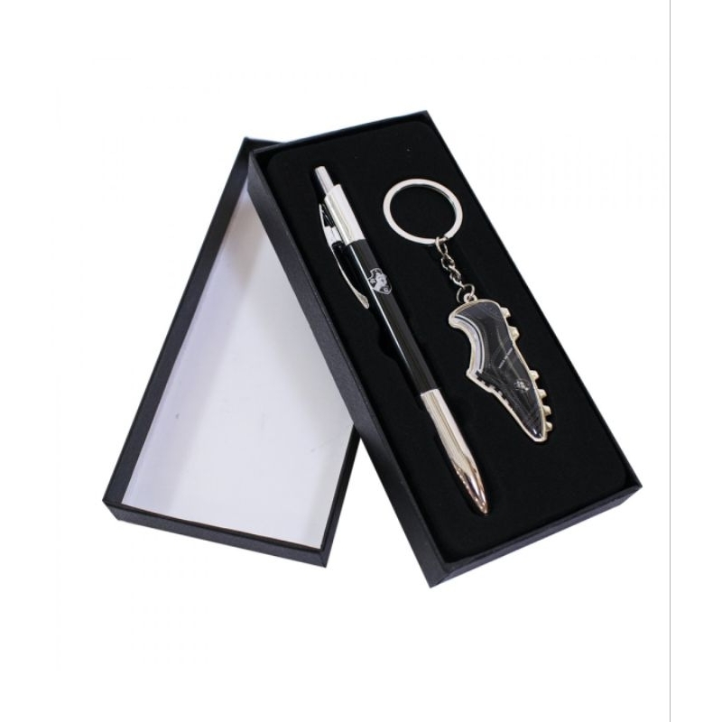 Jogo Caneta Roller Ball De Metal Com Chaveiro - Vasco