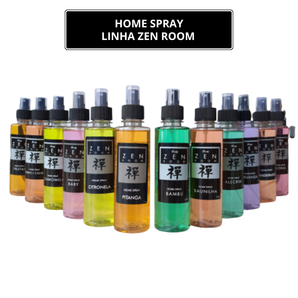 HOME SPRAY - LINHA ZEN ROOM - FRAGRANCIAS DIVERSAS - (240ml) - em Oferta na Shopee