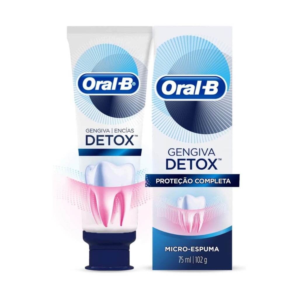 Creme Dental Oral-B Gengiva Detox 102g