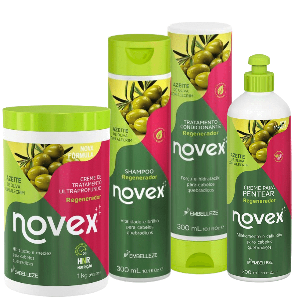 Kit Novex Azeite e Alecrim em Oferta na Shopee