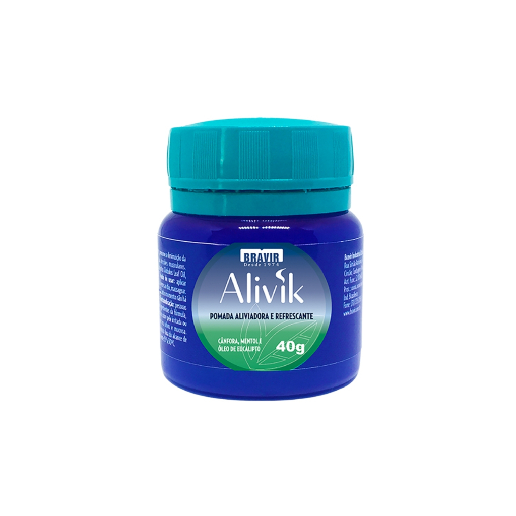 ALIVIK Pomada Aliviadora 40G Kit com 1/2/3/6 un