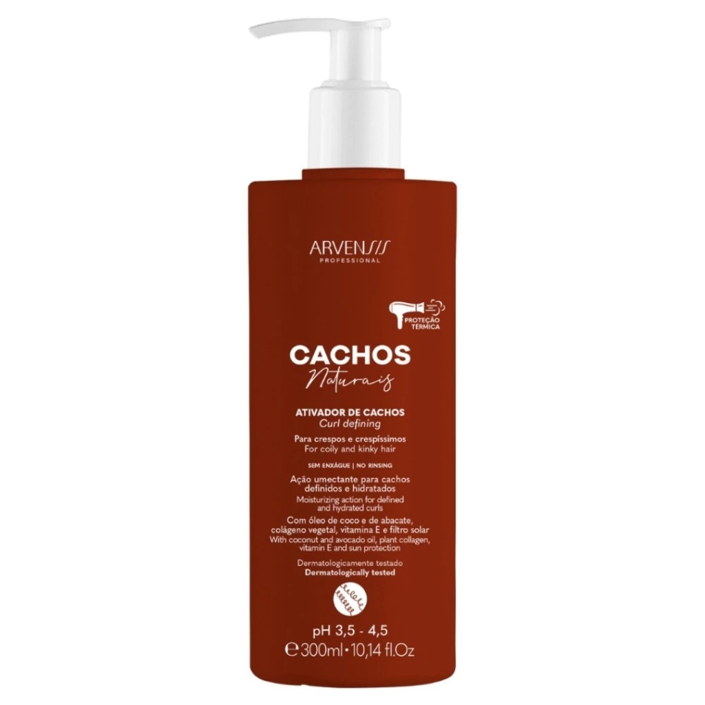 Arvensis - Ativador De Cachos Crespos E Crespissimos 300ml