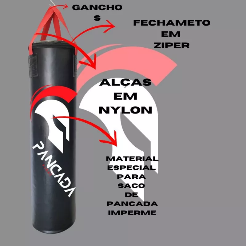 Saco de Pancada 90cm com Luva para Boxe — foto 2