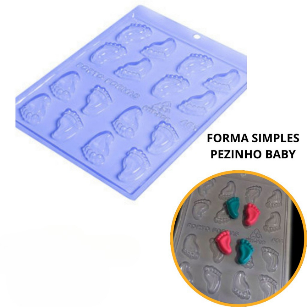 1~10 FORMA SIMPLES PEZINHO BABY P461 PORTO em Oferta na Shopee