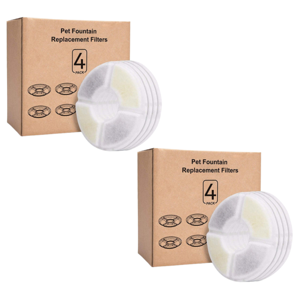 Kit 8 Refil Filtro Bebedouro Fonte De Água Pet Cães Gatos em Oferta na Shopee