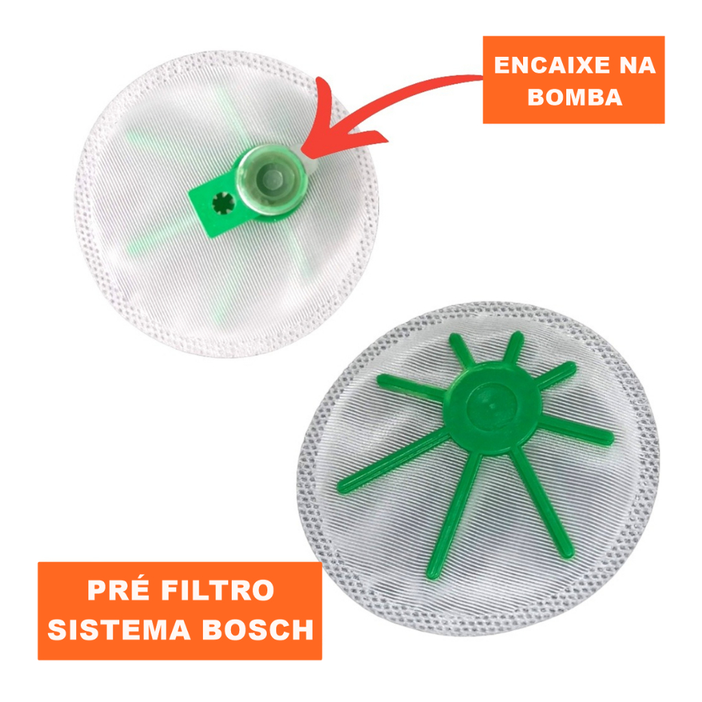 Detalhes do Kit Bomba Combustivel Universal Modelo Bosch Flex