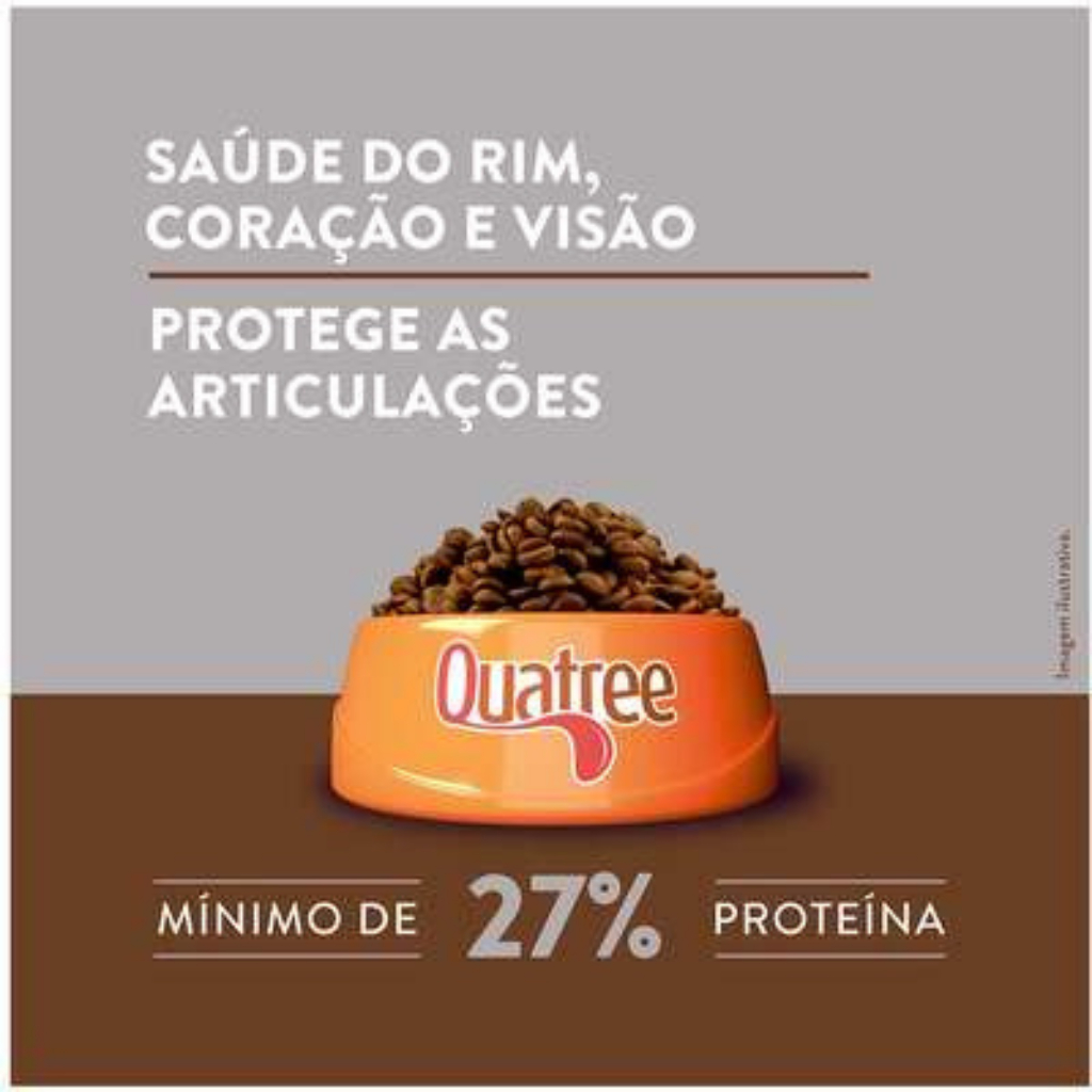 Ração Quatree Supreme 3Kg Cães Sênior Raças Pequenas