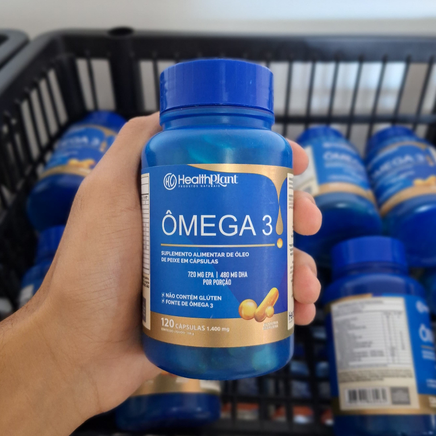 Omega 3 120 Cápsulas 1400mg por Dose