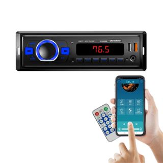 Aparelho de Som Automotivo Bluetooth USB Rádio FM c/ Controle RS2605BR Roadstar em Oferta na Shopee