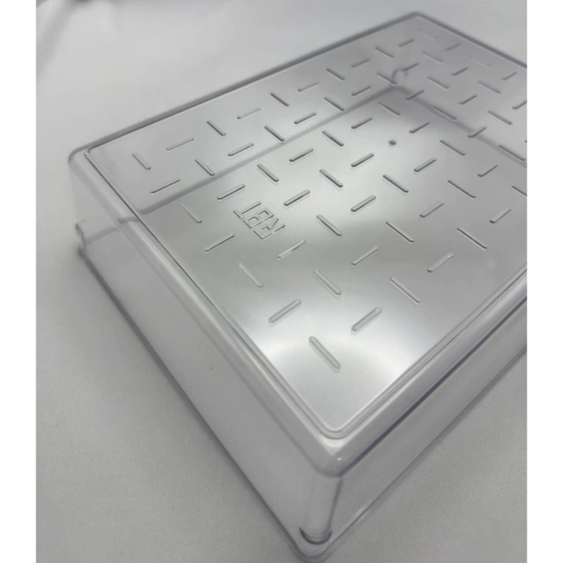 Organizador Multiuso Modular com Gavetas em Acrílico Cristal e Fume — foto 7