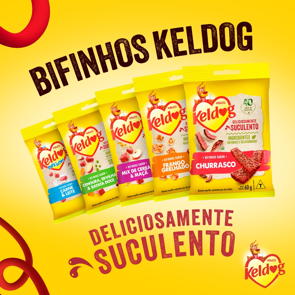 Bifinho Keldog Mini Carne 500 gr