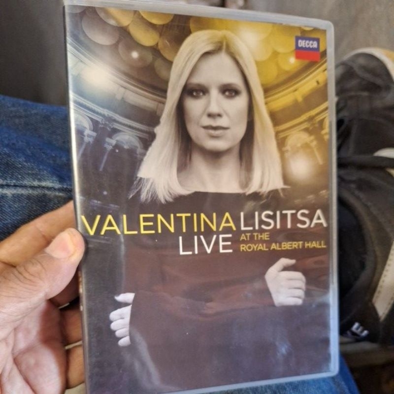 VALENTINA LISITSA LIVE AT THE ROYAL ALBERT HALL DVD USADO IMPORTADO REGIÃO 0 (ZERO)