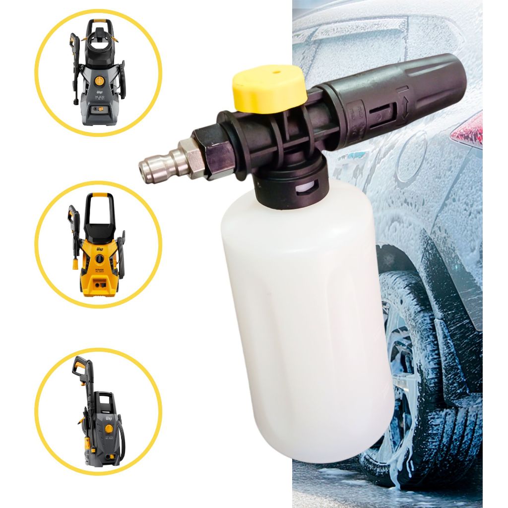Snow Foam Com Engate Rápido Para Lavadoras De Alta Pressão Wap WL 1800, Wl2660 em Oferta na Shopee