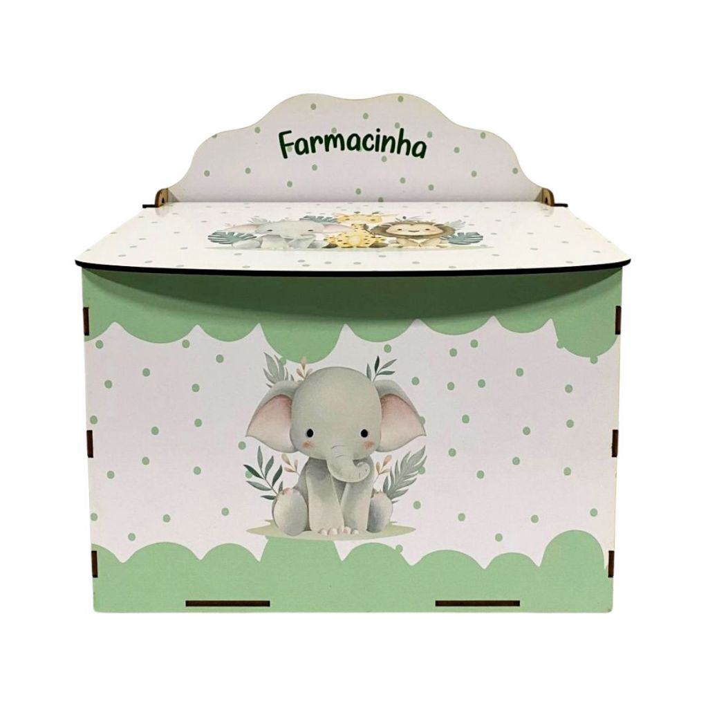 Farmacinha Safari Kit Higiene Menino e Menina Selva