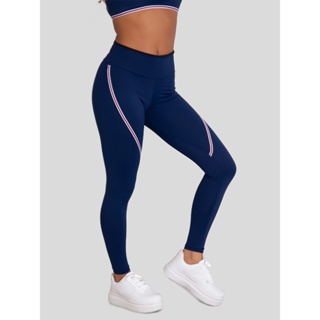 Calça Legging Feminina de Poliamida Cintura Alta Tekla Fitness em Oferta na Shopee