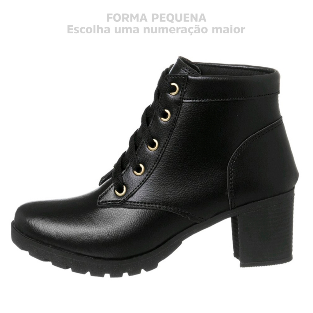 Bota Feminina SaIto BIoco Coturno de SaIto Ref. 20/111