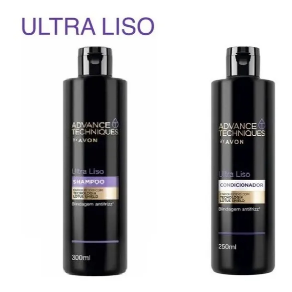 Avon kit Shampoo E Condicionador Ultra Liso Advance Techniques
