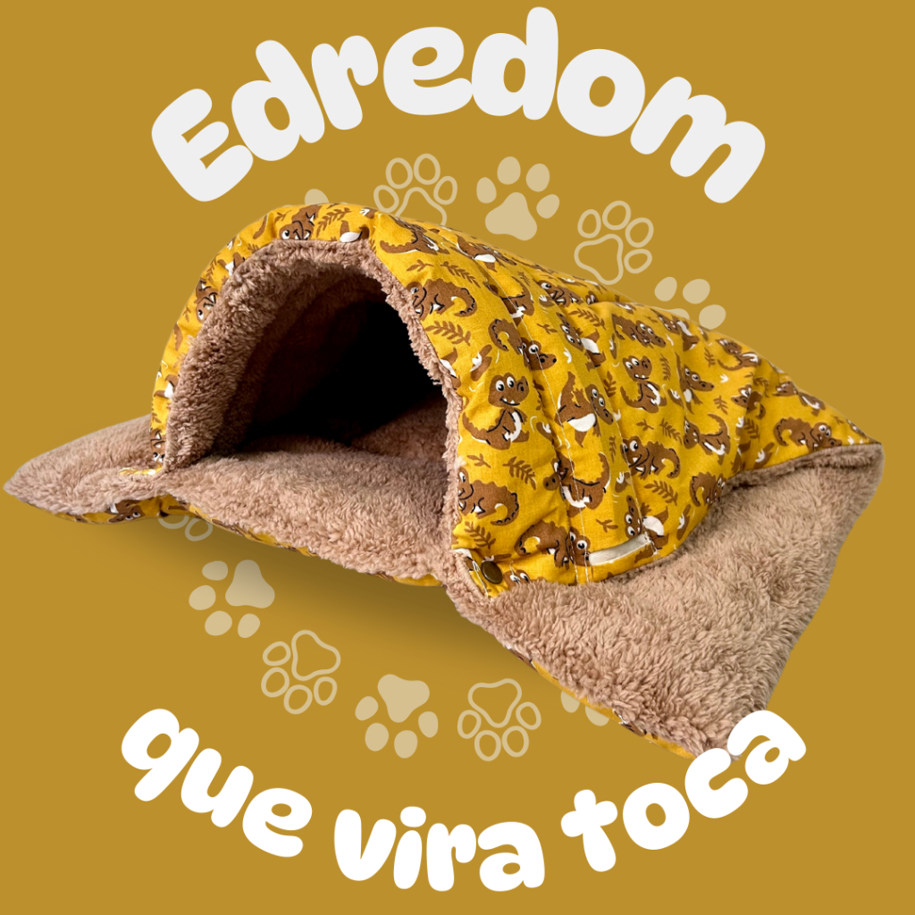 Cama Pet/Edredom Pet Que Vira Toca em Oferta na Shopee