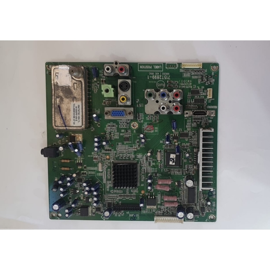 Placa Principal TV Aoc L26w831 - 715g2899-1 - Funcionando