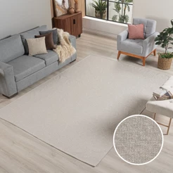 Tapete Antiderrapante Clean Moderno Elegante Sofisticado Para Sala Quarto Escritório