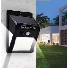Luminária Recarregável Parede Solar 20 Led Bateria Luz Jardim