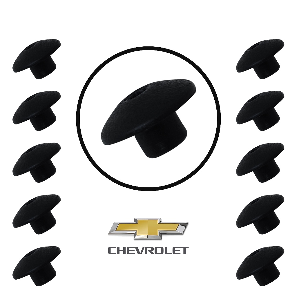 Buchas Do Parachoque Chevrolet Corsa Meriva Vectra 10, 20 Ou 50 Grampos em Oferta na Shopee