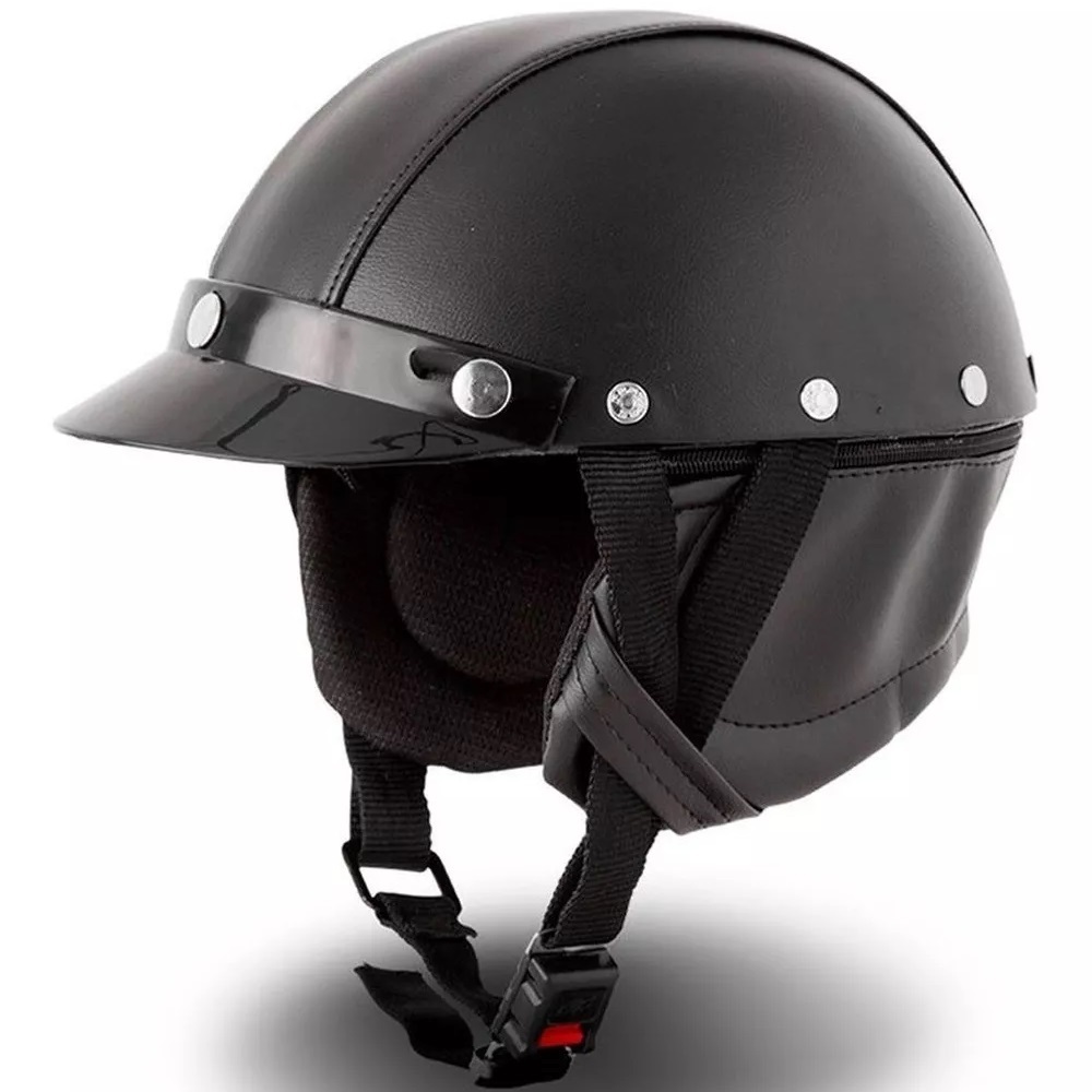 Capacete Aberto Custom Vintage Coquinho Scooter Moto Elétrica Bike Ciclismo - Pro Tork em Oferta na Shopee