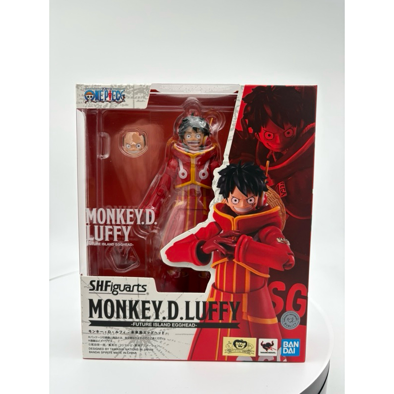 TAMASHII NATIONS S.H.Figuarts ONE PIECE Monkey D. Luffy -Miraishima Egghead- Aprox. Figura móvel pintada em PVC e ABS d em Oferta na Shopee