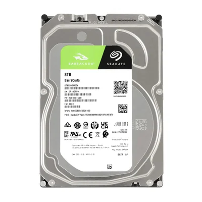 HD 8TB Seagate Barracuda SATA 3 5400RPM 256MB