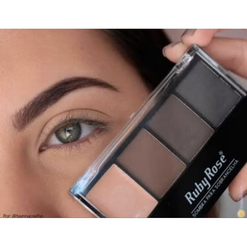 Paleta de Sombras para Sobrancelhas Ruby Rose