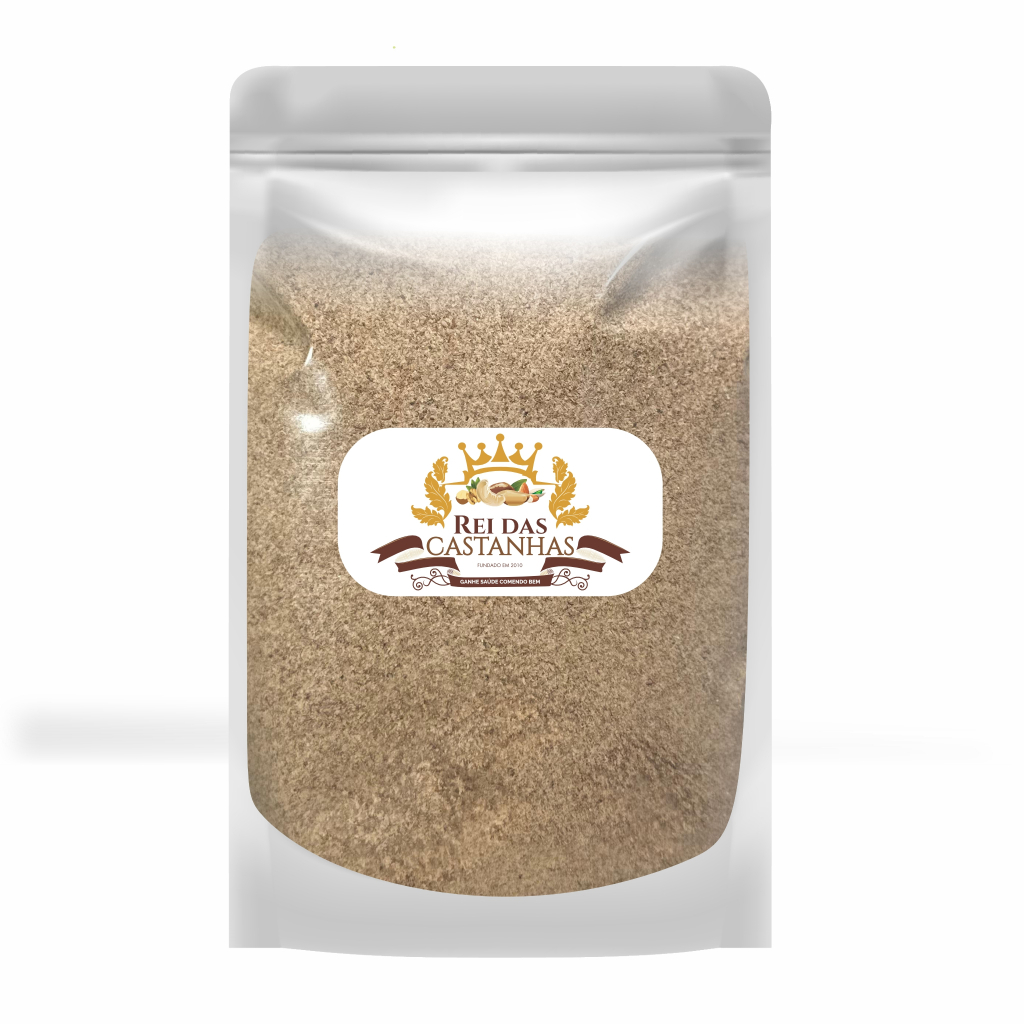 Psyllium em Flocos Husk Fibra (Ajuda a Emagrecer Natural) - 500G - Indústria Rei das Castanhas
