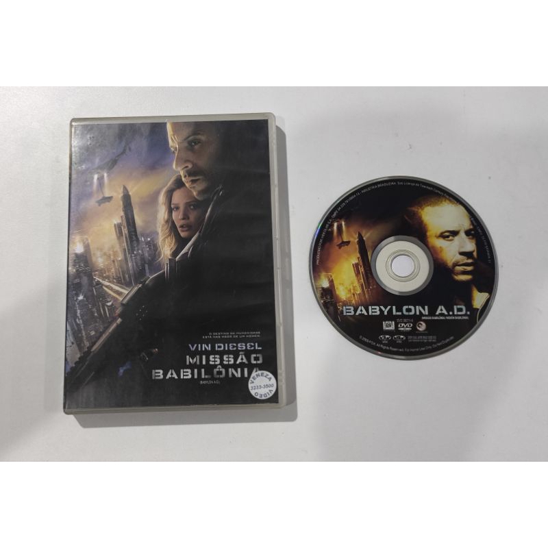 Dvd Missão Babilônia - Vini Diesel