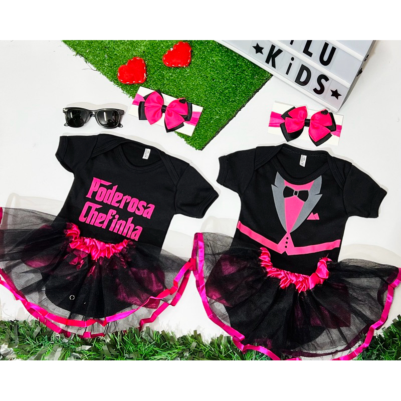 Poderosa Chefinha mêsversario body bodi bori bory fantasia para bebê chefinha baby poderoso chefinho roupa tematica