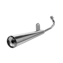 Escapamento Escape Para Moto Pro Tork Mini Gp Compatível Pop 100 2007 a 2015