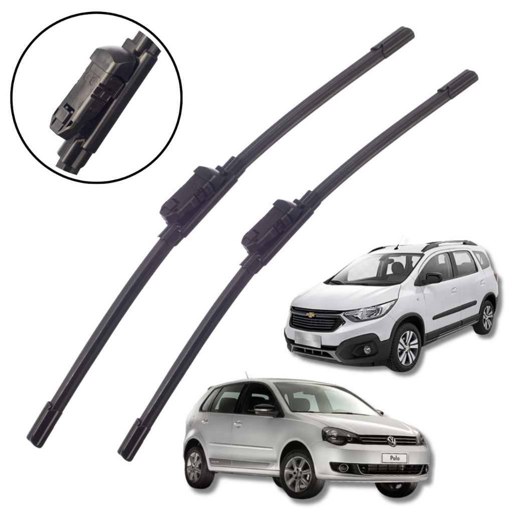 PAR PALHETA DO LIMPADOR VW POLO 2012/2016 GM SPIN em Oferta na Shopee