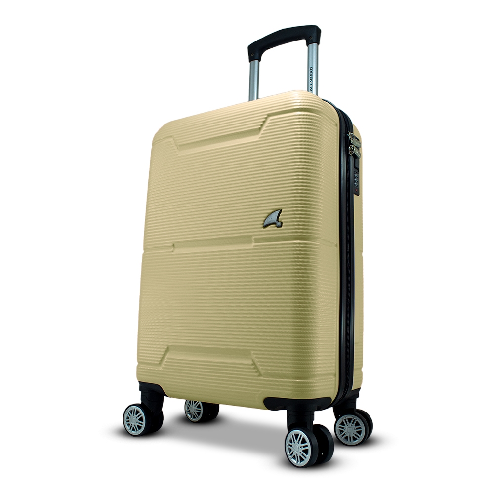 Mala Bordo Viagem Verona 10kg ABS Resistente Rígida Allabard Rodinhas 360° Avião Regulamentada ANAC