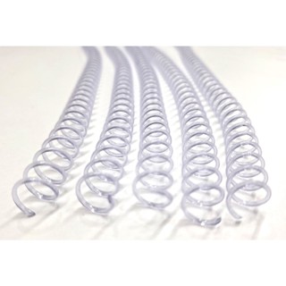 100 unidades Espiral Encadernação Incolor A4 12mm P/ 70 Folhas em Oferta na Shopee