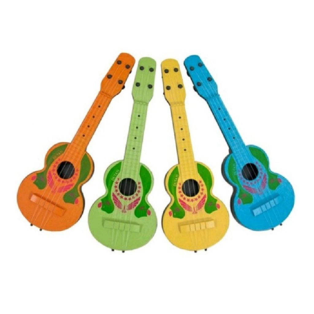 Kit Gaita Brinquedo Viola Guitarra Infantil Atacado 30Pçs Criança Festa Musical Junina Iniciante NF