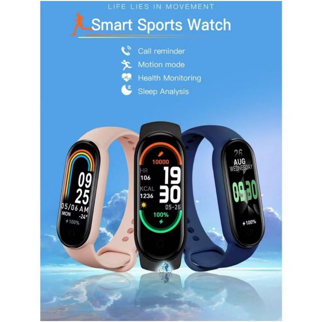 Relógio Smartwatch Smartband Pressão Corrida Bicicleta Fitin M8 M7