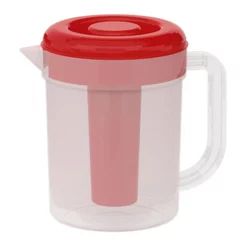 Jarra 2L com Tubo para Gelo Nitron para Uso Doméstico Casa Organizada Prático e Funcional