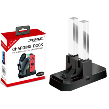 Base Carregadora para Nintendo Switch – Dock Station para Joy-Con e Console, Compacta e Eficiente