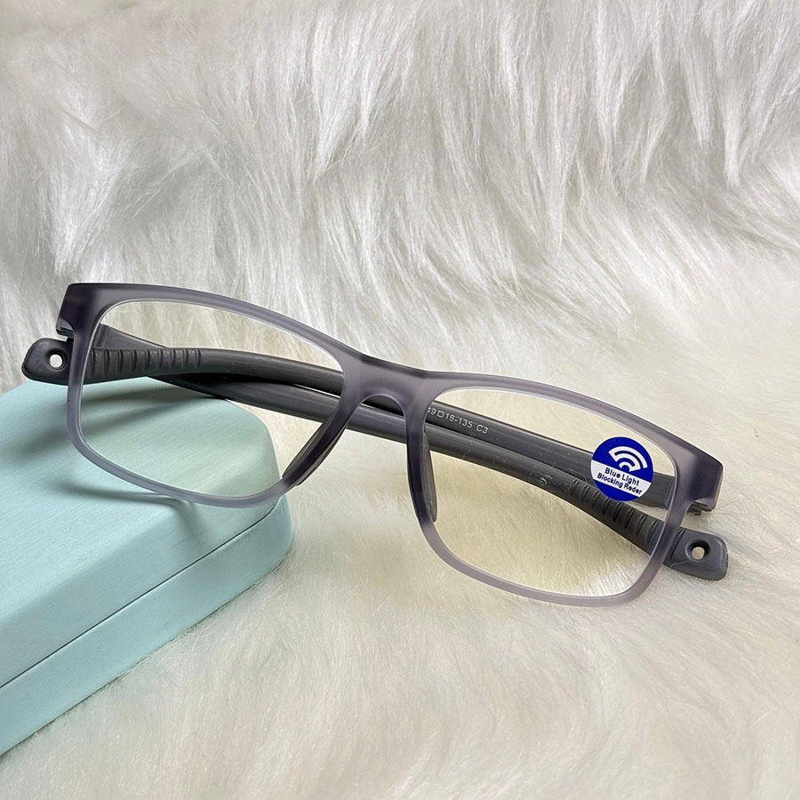 Óculos Armação Infantil De Grau TR-90+Silicone Inquebrável Pra /Menino/Menina (4-14 Anos) - 85203