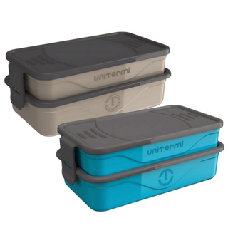 Marmita Térmica Fitness Com Divisória Fit Califórnia Unitermi Com Talheres em Oferta na Shopee