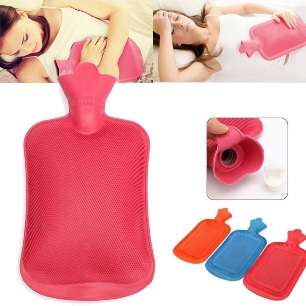 Bolsa Grande Térmica De Agua Quente Fria Compressa Cólica Dores 1.8L
