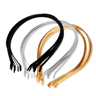 Tiara De Cabelo Metal 4mm Artesanato E Decoração em Oferta na Shopee