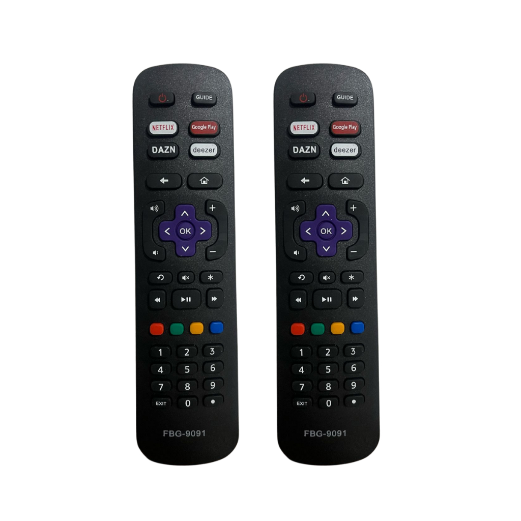 Controle Tv AOC Roku Tv Smart NetFlix 9091 32s5195/78g 43s5195/78g GloboPlay Dazn Deezer - Miniatura 2
