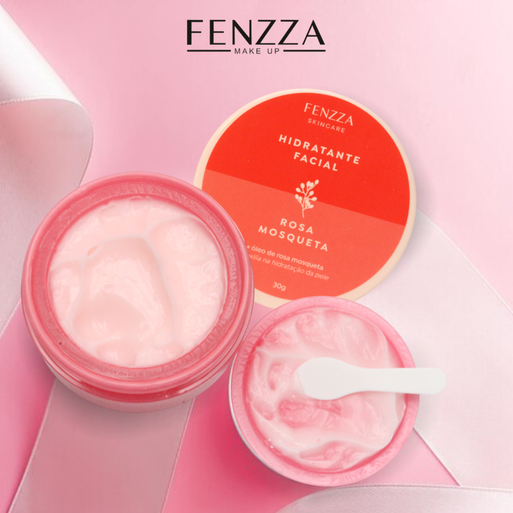 Hidratante Facial Rosa Mosqueta Fenzza  Nutrição e Hidratação Profunda com Óleo Natural em Oferta na Shopee
