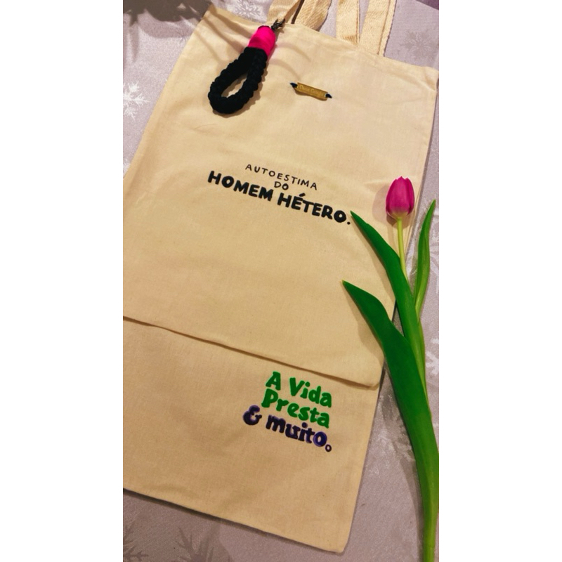 Bolsa de ombro Fernanda Torres e autoestima ECOBAG