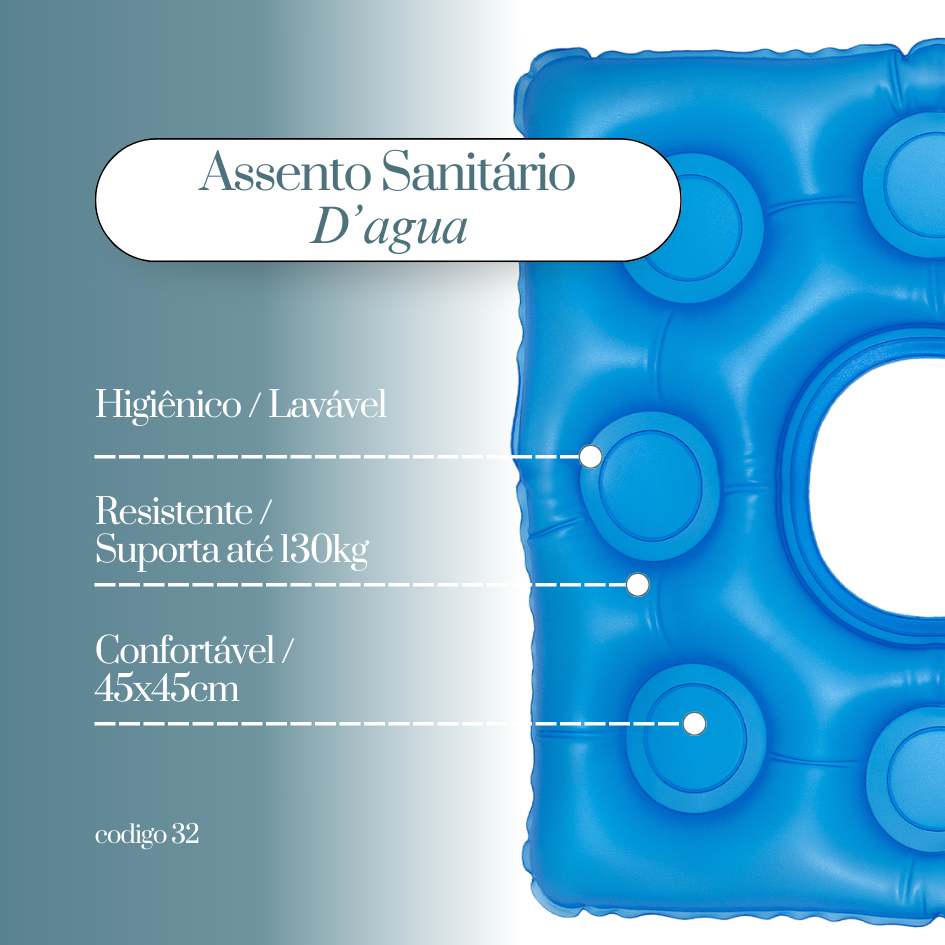 ALMOFADA D´ÁGUA CAIXA DE OVO QUADRADA COM ORIFICIO | Aquasonus | 32 em Oferta na Shopee