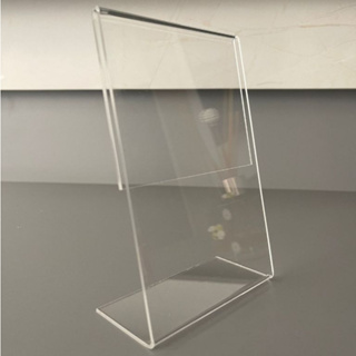Display Expositor em Acrílico Cristal L A6 10x15cm Vertical em Oferta na Shopee